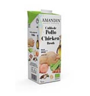 Caldo De Pollo 1Lt Eco Sg Amandin