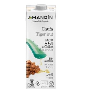 Bebida De Chufa 1Lt 6Uds. Bio Amandin