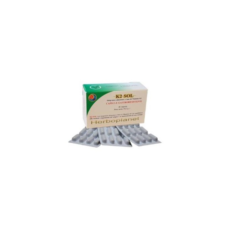 K2 Sol 48 Capsulas Herboplanet K2 Sol 48 Capsulas Herboplanet