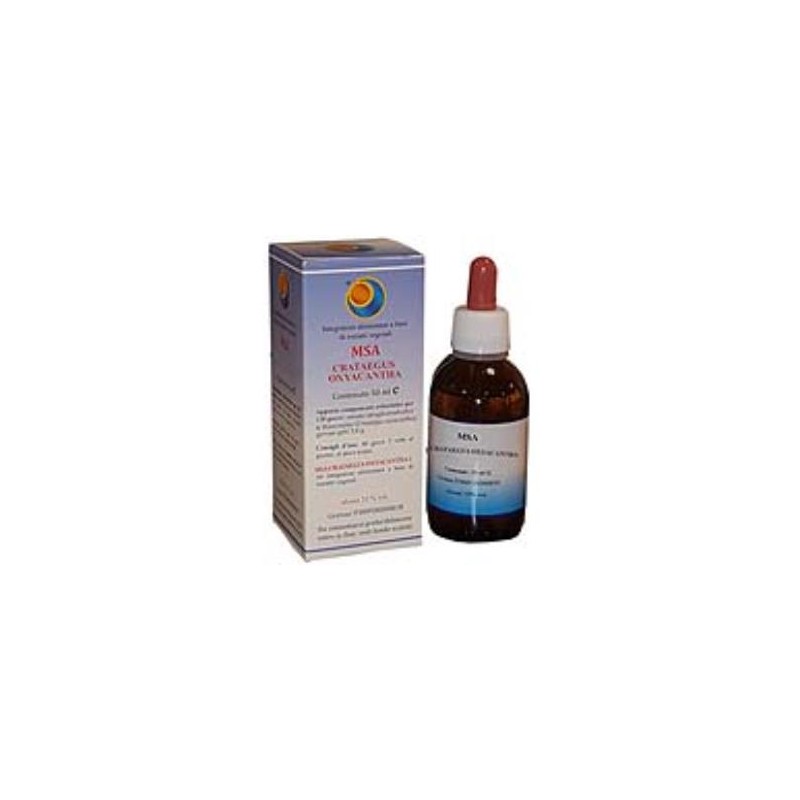 Msa Crataegus Ox. Brotes Esplino Blanco 50 Ml Herboplanet