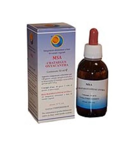 Msa Crataegus Ox. Brotes Esplino Blanco 50 Ml Herboplanet
