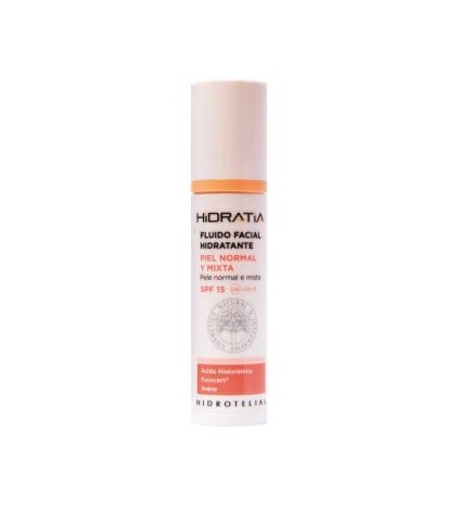 Hidratia Fluido Facial P/Nor/Mixta Spf 15 50Ml Hidrotelial