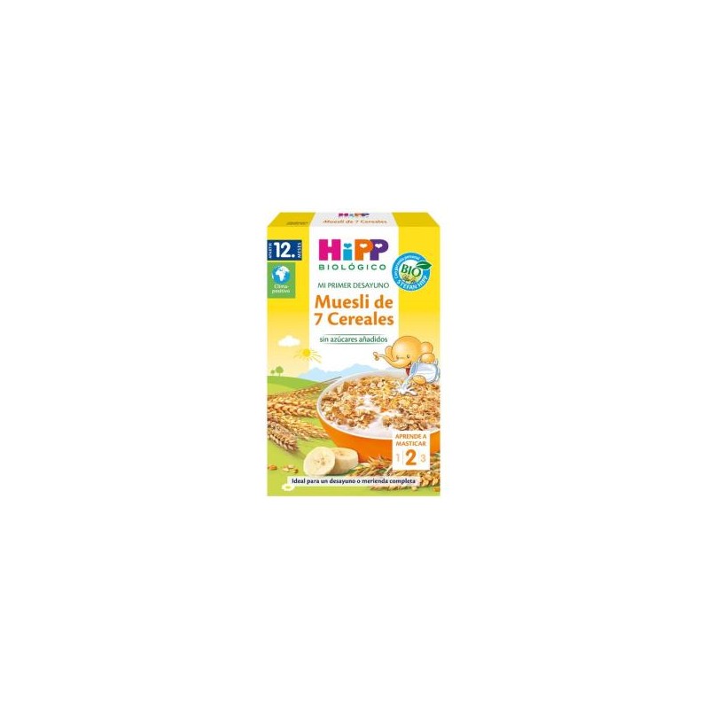 Muesli De 7 Cereales 200Gr Bio Hipp Muesli De 7 Cereales 200Gr Bio Hipp