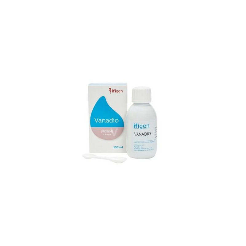 Vanadio (V) Oligoelementos 150 Ml Ifigen Vanadio (V) Oligoelementos 150 Ml Ifigen