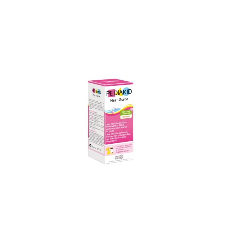 Jarabe infantil nariz-garganta 125ml Pediakid Jarabe infantil nariz-garganta 125ml Pediakid