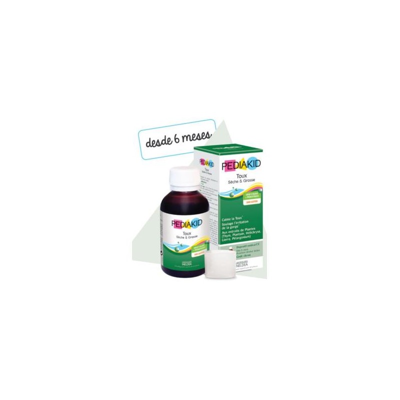 Jarabe infantil Tos Seca y productiva 125ml Pediakid Jarabe infantil Tos Seca y productiva 125ml Pediakid