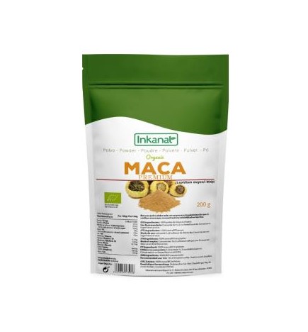 Maca En Polvo Bolsa Bio 200 Gramos Inkanat