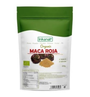 Maca Roja En Polvo Bolsa Bio  200 Gramos Inkanat