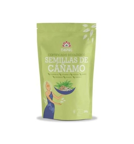 Semillas Cáñamo Sin Cascara Bio 250 Gr Iswari