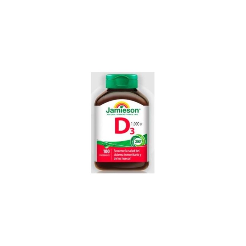 Vitamina D3 1000Ui 100Comp Jamieson Vitamina D3 1000Ui 100Comp Jamieson