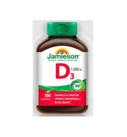 Vitamina D3 1000Ui 100Comp Jamieson