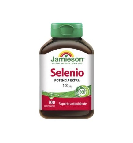 Selenio Potencia Extra 100 Mcg 100 Comprimidos Jamieson