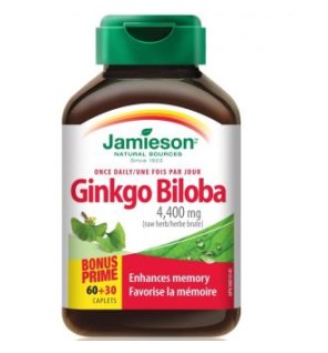 Ginkgo Biloba 90 Comprimidos Jamieson