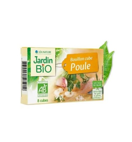 Caldo De Pollo  8Cubitosx10G Bio Jardin Bio