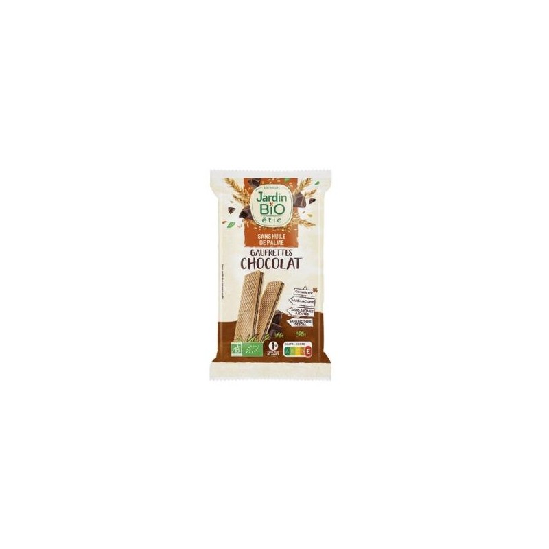 Wafers De Chocolate 200 Gramos Bio Vegan Jardin Bio Wafers De Chocolate 200 Gramos Bio Vegan Jardin Bio
