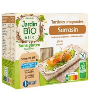 Cracker De Trigo Sarraceno 150 Gramos Bio Sg Vegan Jardin Bio