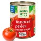 Tomates Enteros Pelados 800 Gramos Bio Jardin Bio