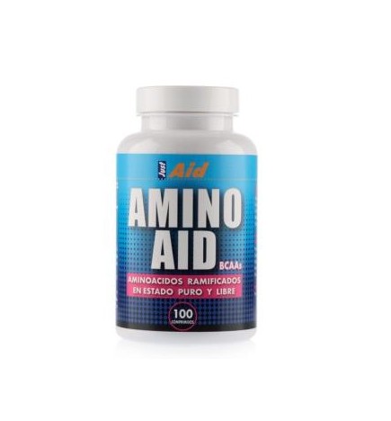 Amino Aid Bcaa (Aminoacidos Ramificados) 100 Comprimidos Just Aid