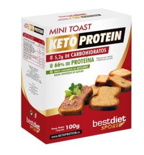 Mini Toast Tostadas 100 Gramos Keto Protein