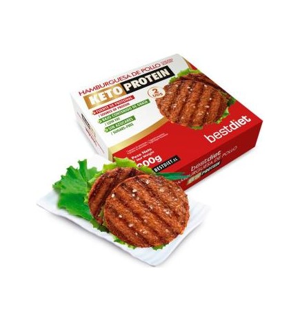 Hamburguesas Pack 2 Uds. Keto Protein