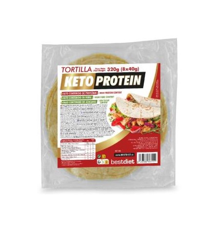 Tortillas Mexicanas 8 Udsx40 Gr Keto Protein