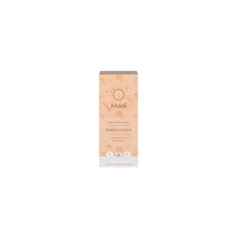 Henna Cassia Neutra 100% 100 Gr Khadi