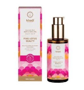 Aceite Elixir Ayurveda Loto Rosado Equilibrio 100M Khadi