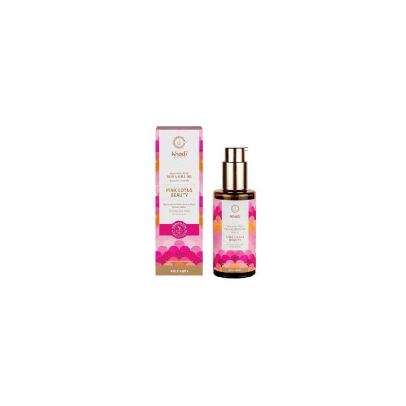 Aceite Elixir Ayurveda Loto Rosado Equilibrio 100M Khadi