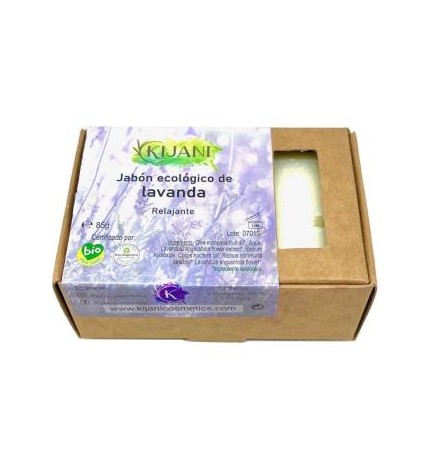 Jabon En Pastilla De Lavanda 80 Gramos Kijani
