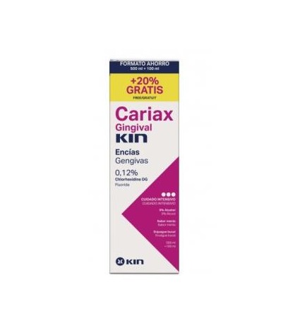 Cariax Gingival Encias Pack Colutorio 500Ml +100Ml Kin