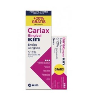 Cariax Gingival Encias Pack Colu 500Ml+Pasta100Ml Kin