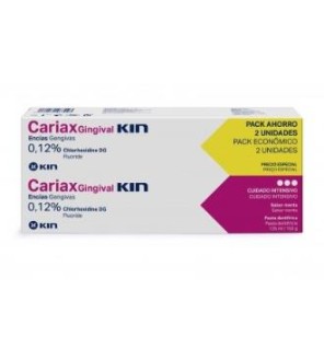 Cariax Gingival Encias Pack Pasta Dental 125Ml 2Ud Kin