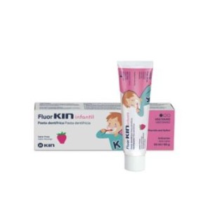 Fluor Kin Pasta Dental Infan Fresa 2-6 Años 50Ml Kin