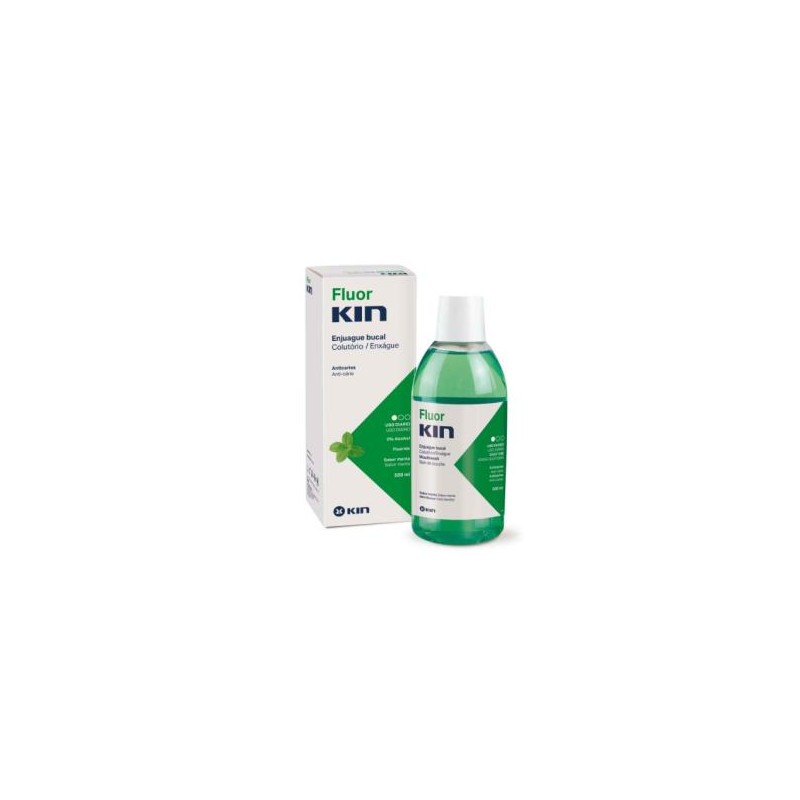 Fluor Kin Enguaje Diario Menta 500Ml 226 Ppm Kin Fluor Kin Enguaje Diario Menta 500Ml 226 Ppm Kin