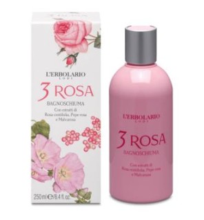 3 Rosas Gel De Baño 250 Ml L´Erbolario