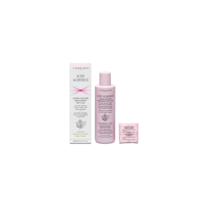 Acido Hialuronico Locion Reequilibrante 200 Ml L´Erbolario Acido Hialuronico Locion Reequilibrante 200 Ml L´Erbolario
