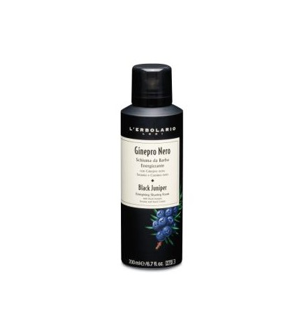 Enebro Negro Espuma De Barba 200 Ml L´Erbolario