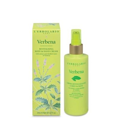 Verbena Crema Cuerpo Y Manos Revitalizante 200 Ml L´Erbolario