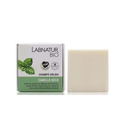 Champu Solido Cabello Seco 75 Gramos Bio Labnatur Bio