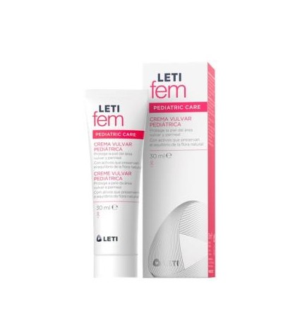 Letifem Crema Vulvar Pediat 30Gr Leti
