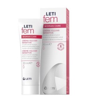 Letifem Sensitive Crema Vulvar 30Ml Leti