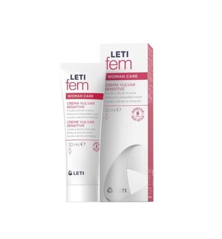 Letifem Sensitive Crema Vulvar 30Ml Leti