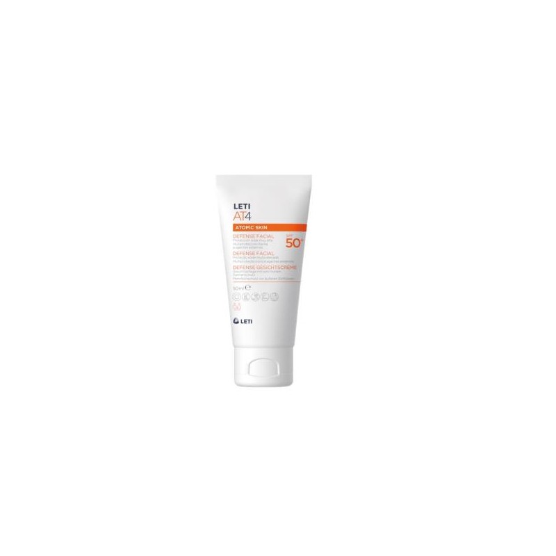 Leti At4 Atopic Skin Defense Facial Spf 50 50Ml Leti Leti At4 Atopic Skin Defense Facial Spf 50 50Ml Leti