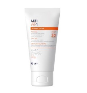 Leti At4 Atopic Skin Crema Facial Spf 20 50Ml Leti