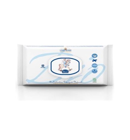 Linea Bimbi Toallitas Limpiadoras Bio 60Pcs Linea Bimbi