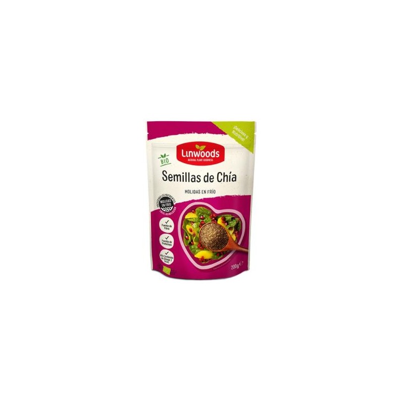 Semillas De Chia Molidas 200 Gramos Bio Linwoods Semillas De Chia Molidas 200 Gramos Bio Linwoods