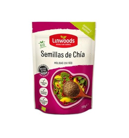 Semillas De Chia  Molidas 200 Gramos Bio Linwoods