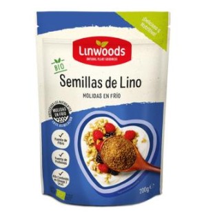 Semillas De Lino Molidas 200 Gramos Bio Linwoods