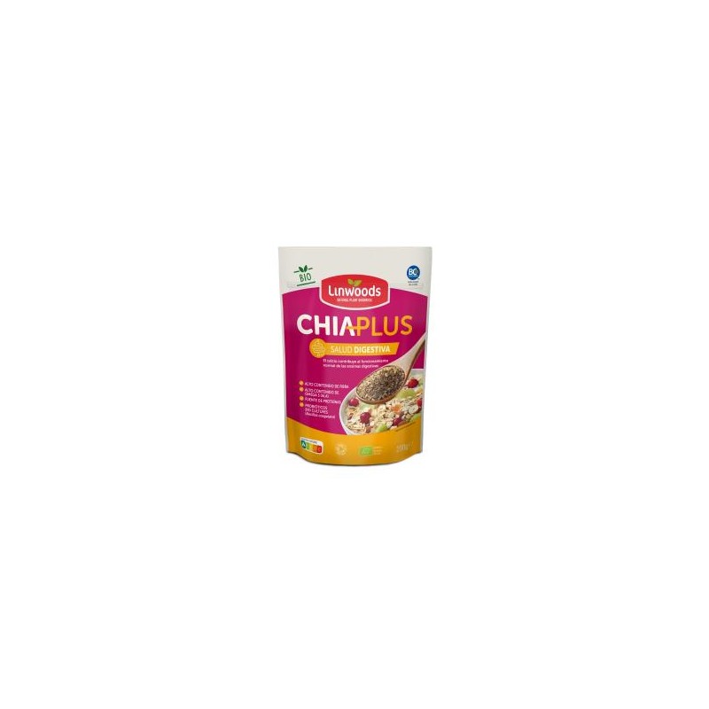 Chia Plus Salud Digestiva 200 Gramos Bio Vegan Sg Linwoods