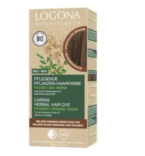 Colorante Vegetal Marron Chocolate 091 100 Gramos Logona